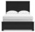 Ashley Maribel Black Full Panel Bed with Dresser