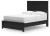 Ashley Maribel Black Full Panel Bed with Dresser