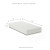 Ashley Piperton White Twin Platform Bed with Mattress EB1221/111/M696/11