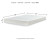 Ashley Piperton White Full Platform Bed with Mattress EB1221/112/M696/21