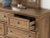 Ashley Vandenmore Medium Brown Queen Storage Sleigh Bed with Mirrored Dresser and Chest