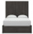 Ashley Parlayon Charcoal Queen Panel Storage Bed with Mirrored Dresser and 2 Nightstands