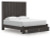 Ashley Parlayon Charcoal King Panel Storage Bed with Mirrored Dresser and Nightstand Ashley Parlayon Charcoal King Panel Storage Bed with Mirrored Dresser and Nightstand
