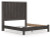 Ashley Parlayon Charcoal King Panel Bed with Mirrored Dresser and Nightstand Ashley Parlayon Charcoal King Panel Bed with Mirrored Dresser and Nightstand
