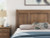 Ashley Vandenmore Medium Brown California King Storage Sleigh Bed with Mirrored Dresser and 2 Nightstands