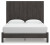 Ashley Parlayon Charcoal King Panel Bed with Dresser and Nightstand Ashley Parlayon Charcoal King Panel Bed with Dresser and Nightstand