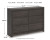 Ashley Parlayon Charcoal King Panel Bed with Dresser Ashley Parlayon Charcoal King Panel Bed with Dresser