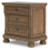 Ashley Vandenmore Medium Brown California King Panel Bed with Mirrored Dresser, Chest and 2 Nightstands