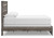 Ashley Urbanoore Brown Gray Queen Panel Bed with Dresser and Nightstand