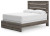 Ashley Urbanoore Brown Gray Queen Panel Bed with Dresser and Nightstand