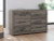 Ashley Urbanoore Brown Gray Queen Panel Bed with Dresser and Nightstand