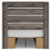 Ashley Urbanoore Brown Gray Full Panel Bed with Storage with Mirrored Dresser and Nightstand Ashley Urbanoore Brown Gray Full Panel Bed with Storage with Mirrored Dresser and Nightstand