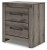 Ashley Urbanoore Brown Gray King Panel Bed with Mirrored Dresser and 2 Nightstands