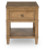 Ashley Sharlance Light Brown Coffee Table with 1 End Table