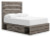 Ashley Urbanoore Brown Gray Full Panel Bed with Storage with Dresser Ashley Urbanoore Brown Gray Full Panel Bed with Storage with Dresser