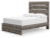 Ashley Urbanoore Brown Gray Full Panel Bed with Storage with Dresser B100/12/B2405/50(2)/55/31