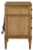 Ashley Sharlance Light Brown California King Upholstered Panel Bed with Mirrored Dresser, Chest and Nightstand