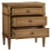 Ashley Sharlance Light Brown California King Upholstered Panel Bed with Mirrored Dresser and 2 Nightstands