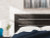 Ashley Delmorta Dark Gray Queen Panel Bed with Dresser