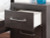 Ashley Delmorta Dark Gray Full Panel Bed with Mirrored Dresser and Nightstand