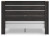 Ashley Delmorta Dark Gray King Panel Bed with Mirrored Dresser and Chest Ashley Delmorta Dark Gray King Panel Bed with Mirrored Dresser and Chest