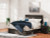 Ashley Delmorta Dark Gray King Panel Bed with Mirrored Dresser and Chest Ashley Delmorta Dark Gray King Panel Bed with Mirrored Dresser and Chest