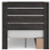 Ashley Delmorta Dark Gray Full Panel Bed with Storage with Mirrored Dresser and Chest
