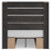 Ashley Delmorta Dark Gray Full Panel Bed with Storage with Mirrored Dresser and Chest