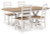 Ashley Westlinport Antique White Natural Dining Table and 4 Chairs Ashley Westlinport Antique White Natural Dining Table and 4 Chairs