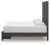 Ashley Parlayon Charcoal King Panel Storage Bed with Mirrored Dresser