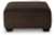 Ashley Landsings Chocolate Oversized Accent Ottoman