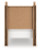 Ashley Galletyn Warm Brown Twin Panel Bed with Mirrored Dresser