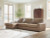 Benchcraft Veronella Sahara 3-Piece Sectional with Chaise 76106/17/46/64