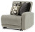 Ashley Colleyville Stone 4-Piece Power Reclining Sectional with Chaise
