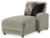 Ashley Colleyville Stone 4-Piece Power Reclining Sectional with Chaise