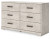 Ashley Shawburn Whitewash Queen Platform Bed with Dresser, Chest and 2 Nightstands Ashley Shawburn Whitewash Queen Platform Bed with Dresser, Chest and 2 Nightstands
