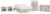 Ashley Shawburn Whitewash Queen Platform Bed with Dresser, Chest and 2 Nightstands Ashley Shawburn Whitewash Queen Platform Bed with Dresser, Chest and 2 Nightstands