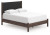 Ashley Cadmori Brown Queen Upholstered Panel Bed