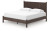 Ashley Cadmori Brown King Panel Platform Bed