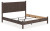 Ashley Cadmori Brown King Panel Bed