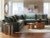 Benchcraft Carriage View Jade 3-Piece Sectional