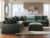 Benchcraft Carriage View Jade 3-Piece Sectional