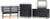 Ashley Danziar Black Queen Panel Headboard with Mirrored Dresser and Chest B1013/57/231/36/345
