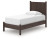Ashley Cadmori Brown Twin Panel Platform Bed