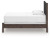 Ashley Cadmori Brown Twin Upholstered Panel Bed
