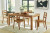 Ashley Dressonni Brown Dining Table and 4 Chairs D790/50/02A(4)