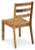 Ashley Dressonni Brown Dining Table and 4 Chairs D790/50/02A(4)
