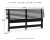 Ashley Danziar Black Queen Panel Headboard with Mirrored Dresser and 2 Nightstands