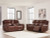 Ashley Momentum Moves Mahogany Sofa and Loveseat