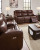Ashley Momentum Moves Mahogany Sofa and Loveseat